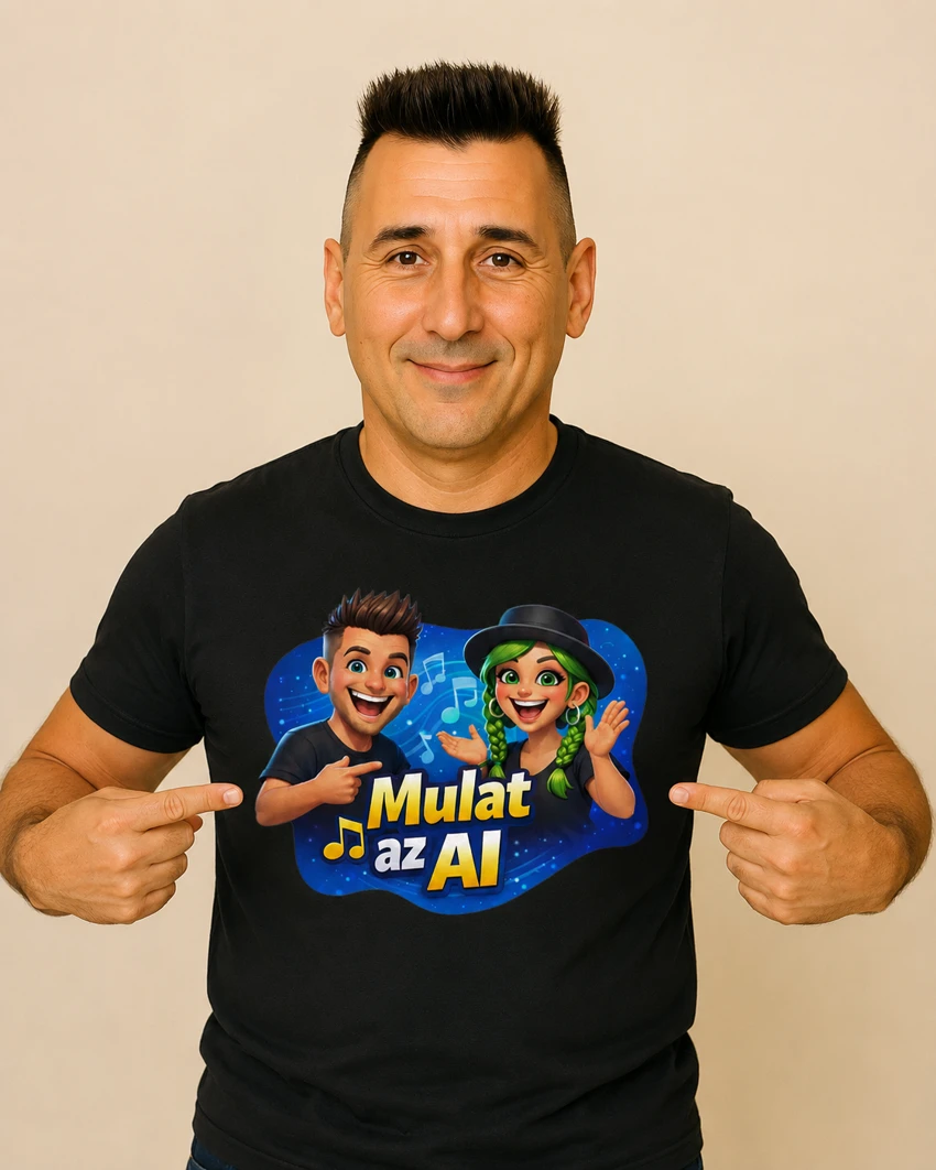 Mulat az AI mintás póló bemutatása